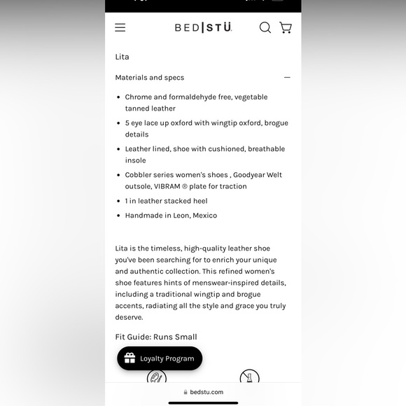 BedStu Brogue Lita Wingtip Oxfords - Picture 14 of 14